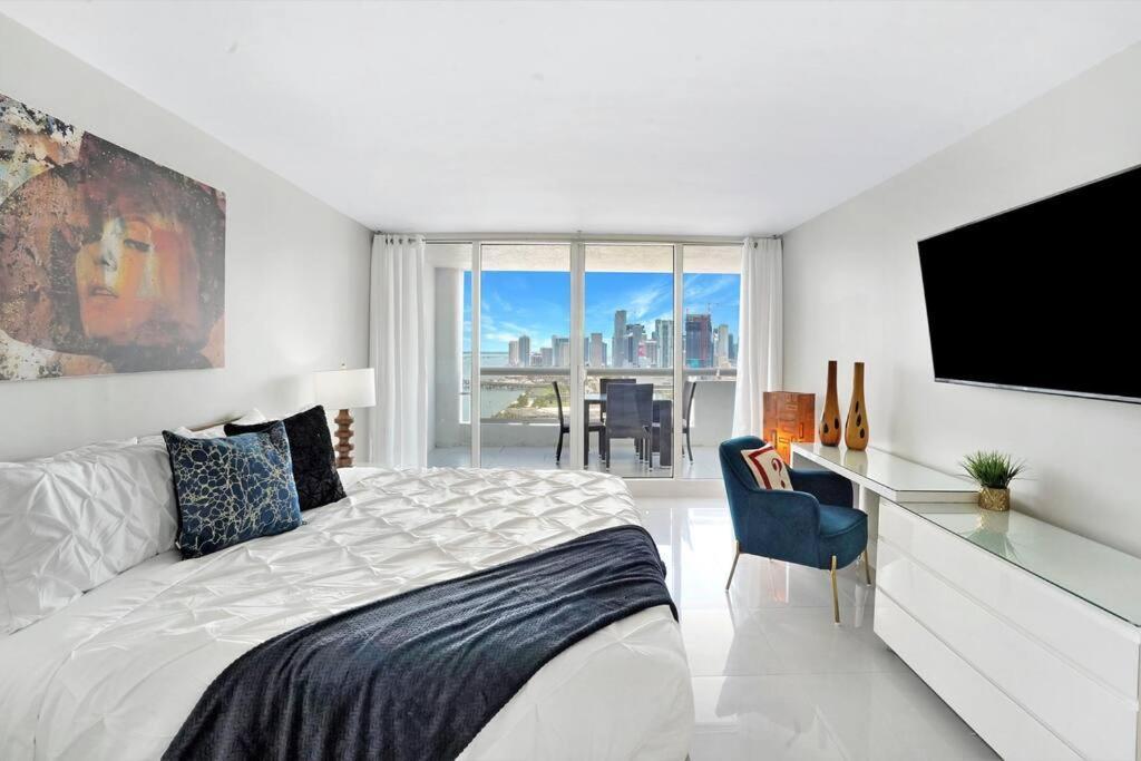 Apartamento Enchanted! Miami Skyline & Water Views Exterior foto