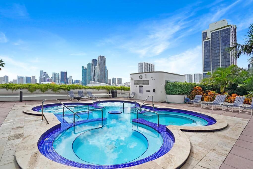 Apartamento Enchanted! Miami Skyline & Water Views Exterior foto