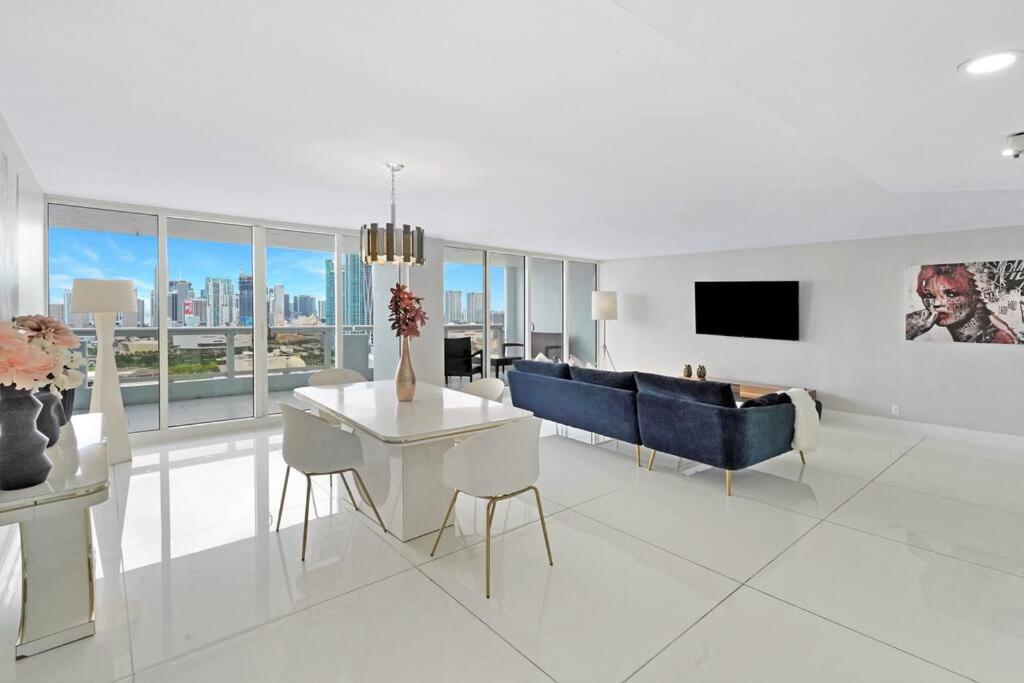 Apartamento Enchanted! Miami Skyline & Water Views Exterior foto